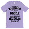 Super Cool Nanny Of A Freaking Awesome Granddaughter T-Shirt