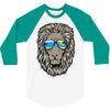 summer lion 3/4 Sleeve Shirt