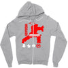 hadouken ryu Zipper Hoodie