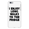 i enjoy long walks to the fridge iPhone 6/6s Plus Case