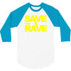 save the rave 3/4 Sleeve Shirt