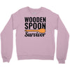 wooden spoon survivor (2) Crewneck Sweatshirt