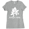new ninja tune Ladies Fitted T-Shirt