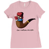 not a pipe Ladies Fitted T-Shirt