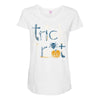 Trick or Treat Maternity Scoop Neck T-shirt