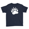 tiger paw sticker vinyl decal   wildcat claws print pet car window tru Youth Tee