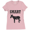 smart ass Ladies Fitted T-Shirt