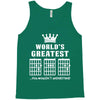 F Chord Dad Funny Guitar Tank Top