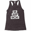 v5 eat sleep shoot Racerback Tank