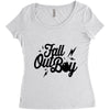 fall out Women's Triblend Scoop T-shirt