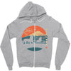 sakura matata Zipper Hoodie