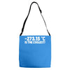 temperature 273.15 is the coolest Adjustable Strap Totes
