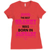 The Best Grammy Was Born In January Ladies Fitted T-Shirt