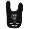 Puff Puff Pass Baby Bibs