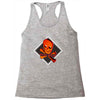 3d skull squad Racerback Tank