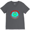 question your thinking flowy crop V-Neck Tee