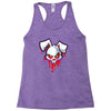 vampire bunny dark Racerback Tank