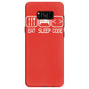 eat sleep code Samsung Galaxy S8