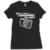 this is how i remember my night! Ladies Fitted T-Shirt