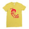 ted says trending Ladies Fitted T-Shirt
