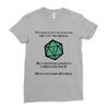 natural 1   orc Ladies Fitted T-Shirt