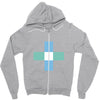 plus minus Zipper Hoodie