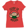 to masao Ladies Fitted T-Shirt