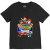 paw patrol birthday boy sister V-Neck Tee