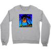 florida palm trees sunset Crewneck Sweatshirt