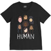 Women's March We are Human V-Neck Tee