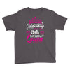 Celebrating With the 8th Birthday Queen Youth Tee
