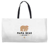 mama bear Weekender Totes