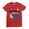 grandma moon&amp;back Ladies Fitted T-Shirt