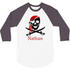 personalized pirate 3/4 Sleeve Shirt