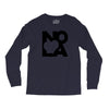 love nola new orleans american jazz blues music t shirt Long Sleeve Shirts