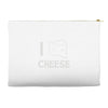 i love cheese Accessory Pouches