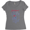 weekend at bernie sanders Women's Triblend Scoop T-shirt