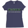 science! Ladies Fitted T-Shirt