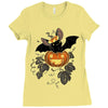 pumpkin time! Ladies Fitted T-Shirt