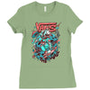 off the wall Ladies Fitted T-Shirt