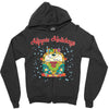 hippie holidays Zipper Hoodie