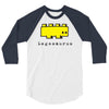 legosaurus 3/4 Sleeve Shirt