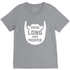 grow long and prosper funny V-Neck Tee