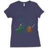 at last we meet Ladies Fitted T-Shirt