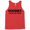 boobies make me smile Tank Top