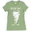 robert kennedy homage Ladies Fitted T-Shirt