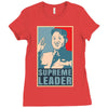 Supreme Leader Un, Kim Jong Un Parody Ladies Fitted T-Shirt
