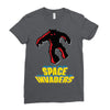 space invaders 2 Ladies Fitted T-Shirt