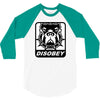 bull dog disobey 3/4 Sleeve Shirt
