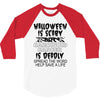 halloween is scary but carcinoid cancer is deadly spread the word help 3/4 Sleeve Shirt